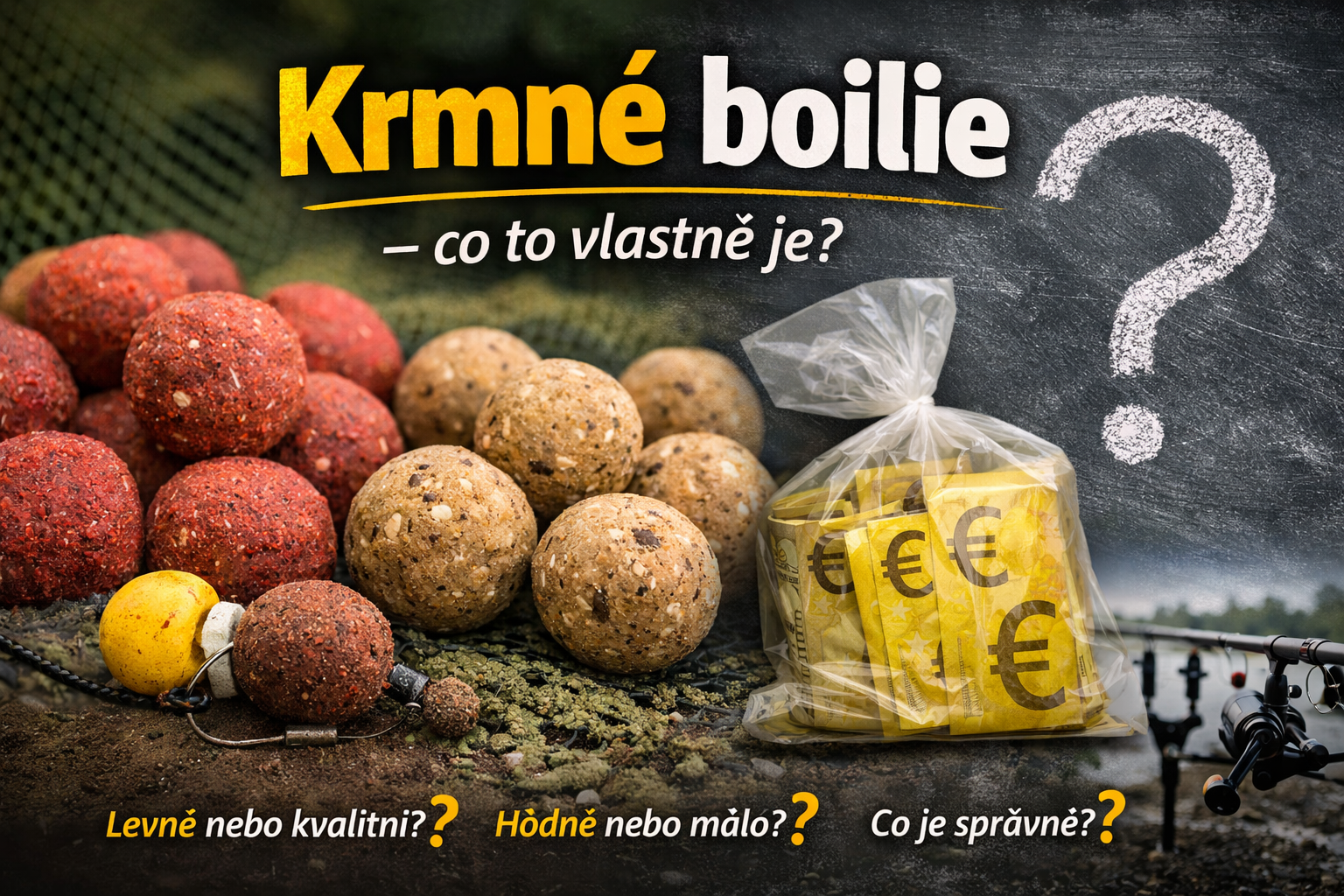 Krmné boilie – co to vlastně je?