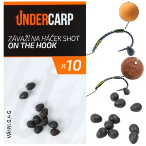 Závaží Shot On The Hook – 0,3 g / 0,4 g