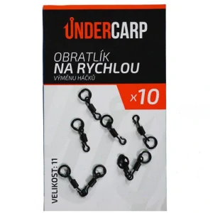 Obratlík na rychlou výměnu Quick Change Swivel Loop Fitting vel. 11