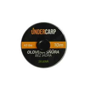Olověná šňůra bez jádra 10m/45 lbs hnědá