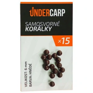 Samosvorné korálky – zelené, hnědé (4, 6, 8 mm)
