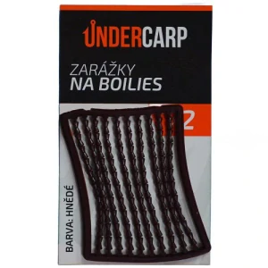 Zarážky na boilies – hnědé / čiré