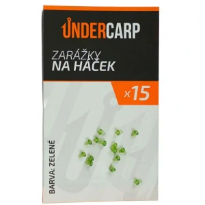 Zarážky na háček – hnědé / zelené / čiré