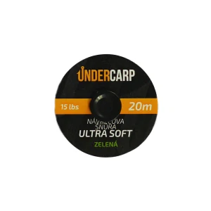 Pletená šňůrka Ultra Soft – zelená (15 / 25 / 35 lbs, 20 m)