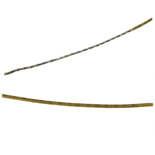 Návazcová šňůra potažená OTULIN FORCE – 10 m / 25 & 35 lb – zelená / hnědá