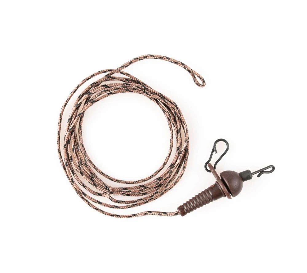 Kaprová montáž Lead Core System With Safety Sleeves 45 lbs / 100 cm hnědá