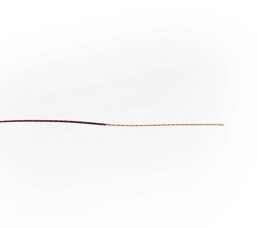 Návazcová šňůrka Otulin Soft – potažená, hnědá (25 / 35 lbs, 20 m)