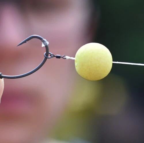 Zarážky na bait floss – průhledné