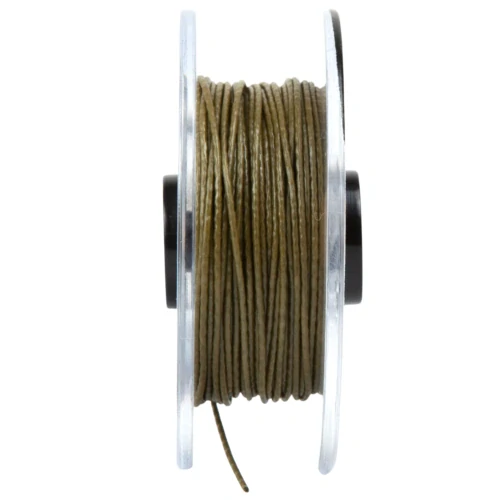 Návazcová šňůra potažená OTULIN FORCE – 10 m / 25 & 35 lb – zelená / hnědá