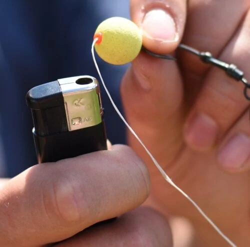 Zarážky na bait floss – průhledné